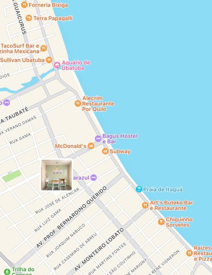 Kitnet Itagua Ubatuba Apartment Luaran gambar